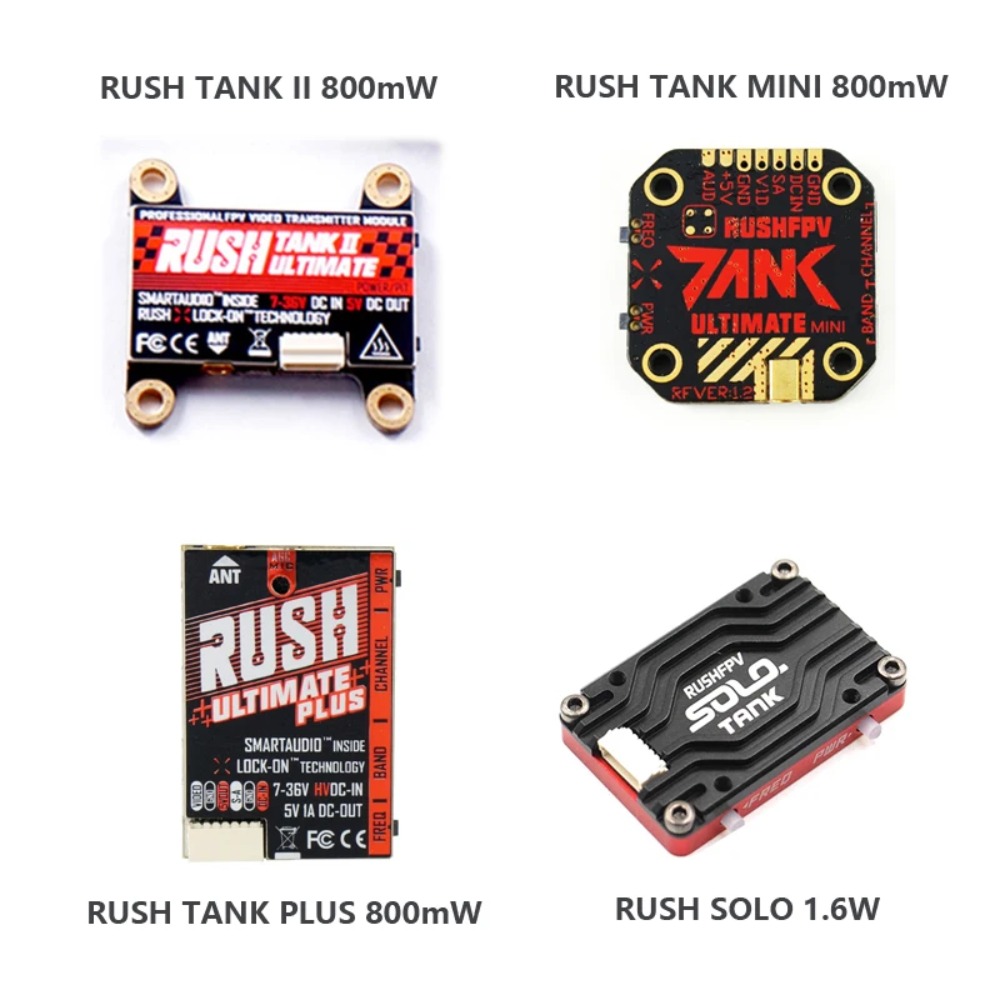 RUSH TANK Ultimate II/Mini/PLU - Drone Racing Receiver 评论和价格